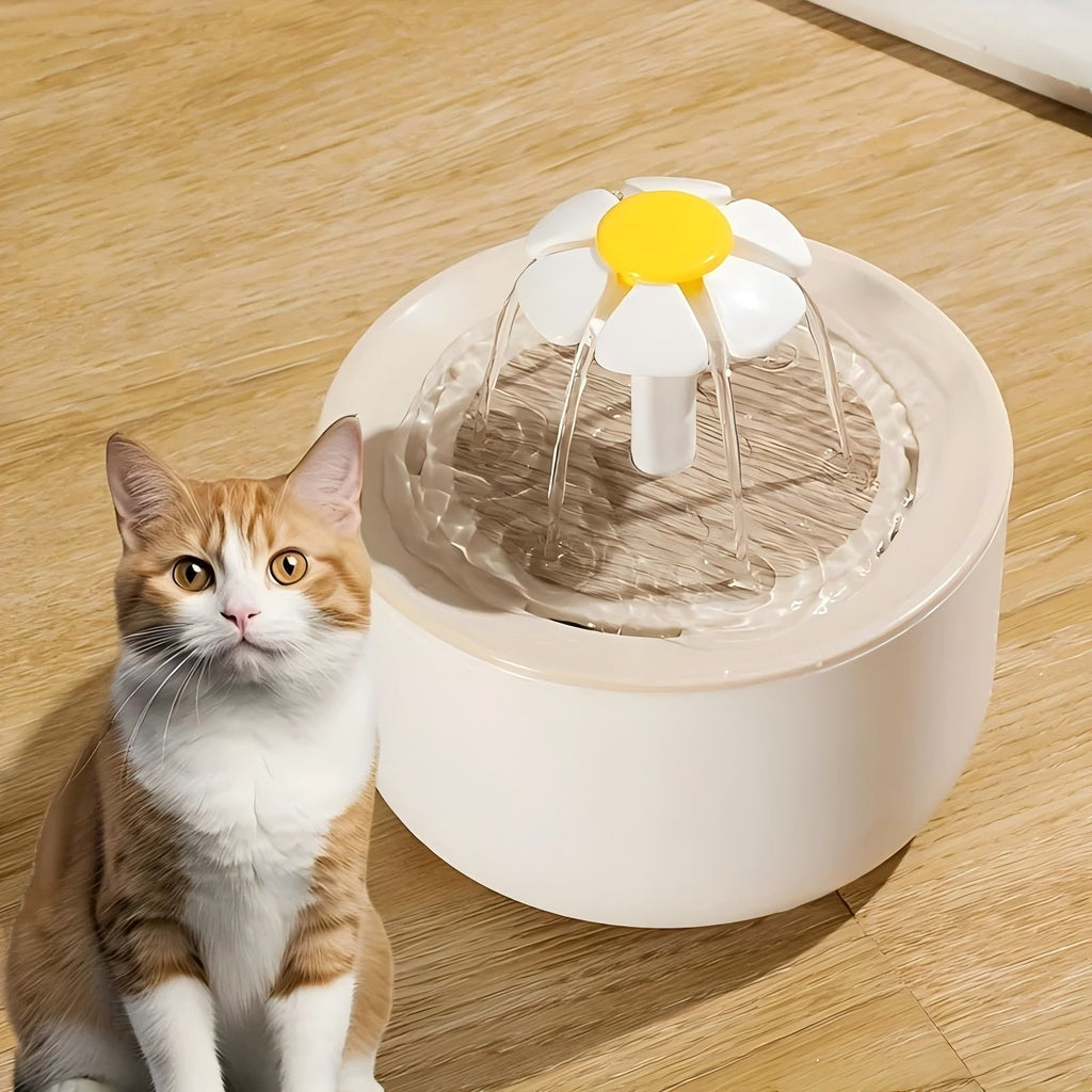 1L Cat Mate Pet Drinking Water Fountain, Cat Fountain for Cats and Small Dogs
