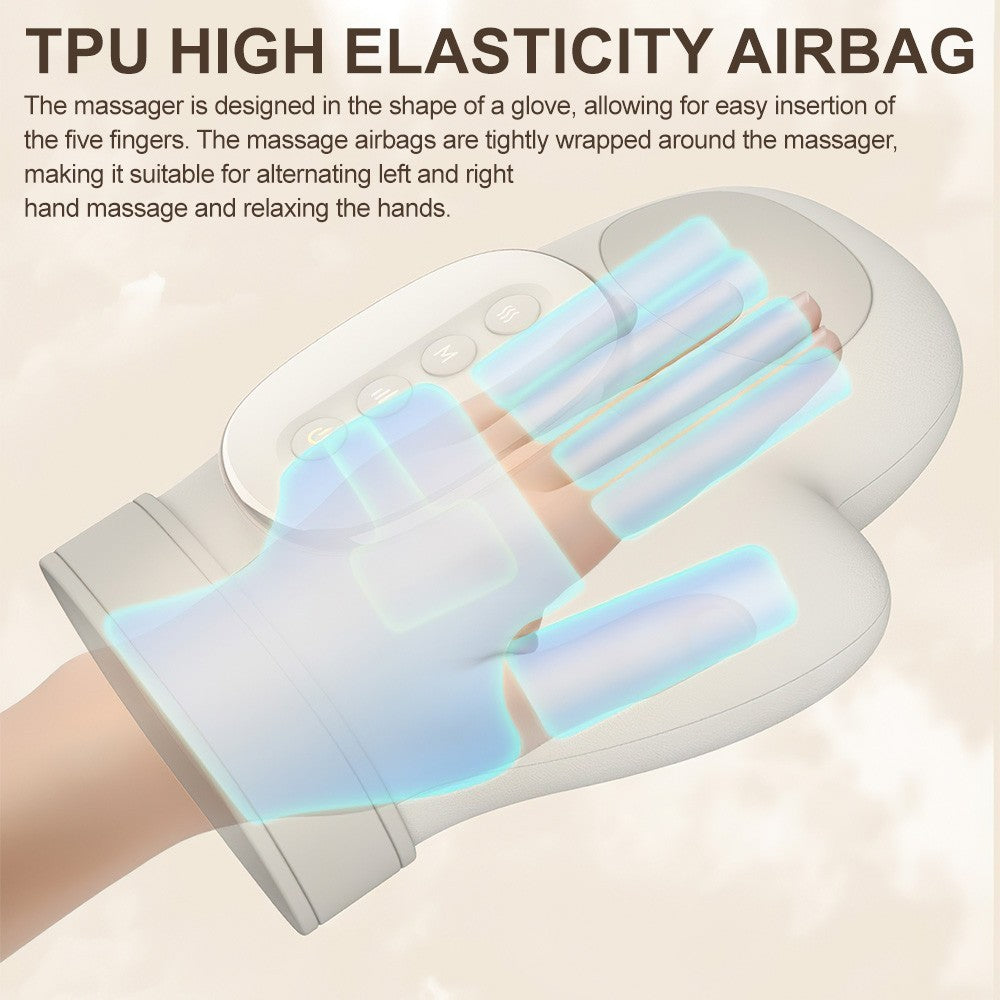 Cordless Hand Massager with Heat and Compression for Arthritis Carpal Tunnel