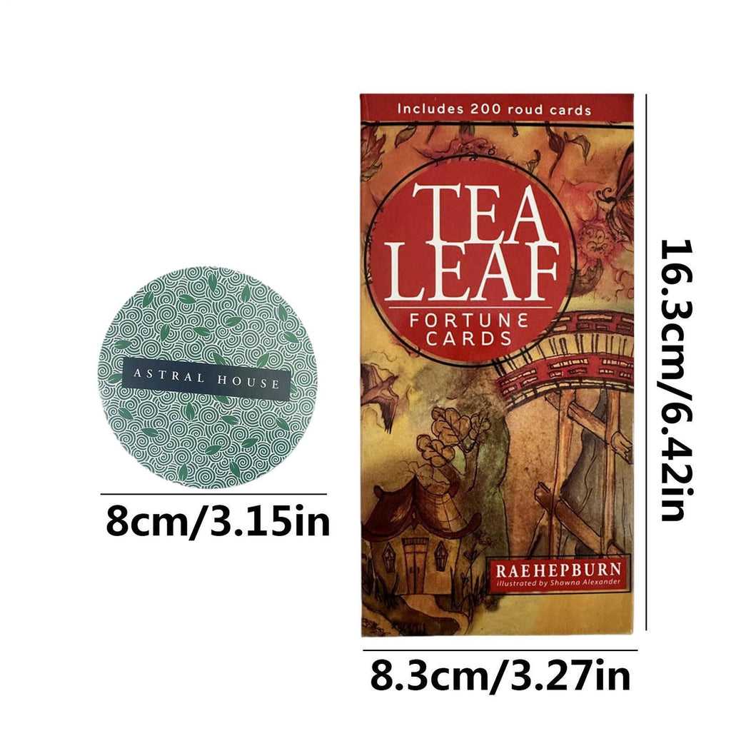 Tea Leaf Fortune Card Tarot 200 Cards Pocket Deck Tarot Comics Tarot Cards
