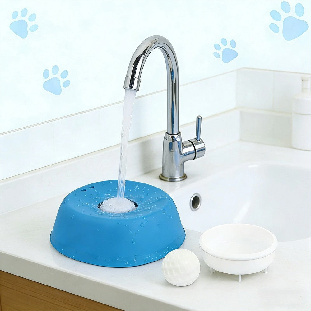 Pet Slow Feeding Lick Bowl Dog Entertainment Liquid Food Licking Play Ball Toy