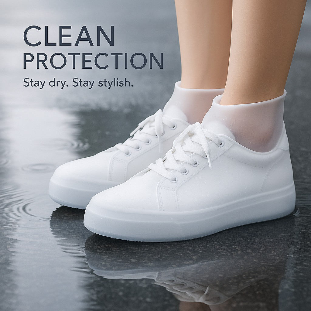 Waterproof Rain Shoe Covers – Non-Slip, Reusable Protective Outdoor Boot Covers