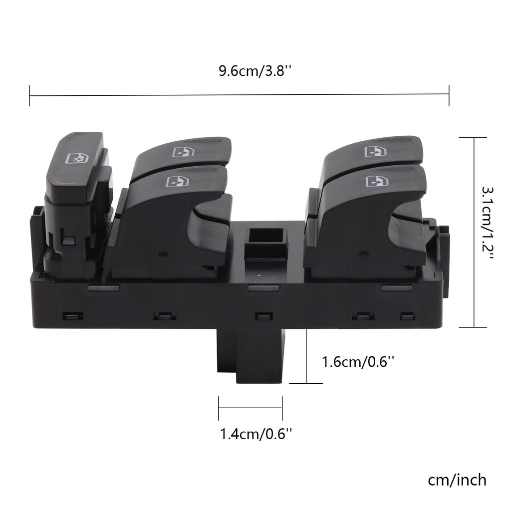 For 2013-2018 VW Golf MK7 Passat B8 Seat Leon Window Master Switch 5G0959857B