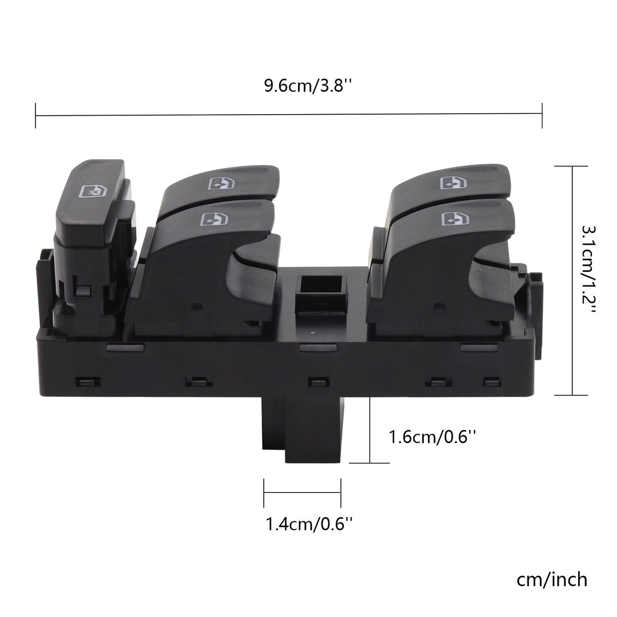 For 2013-2018 VW Golf MK7 Passat B8 Seat Leon Window Master Switch 5G0959857B
