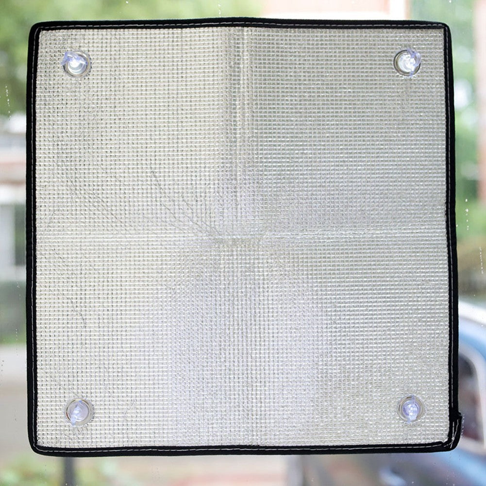 Heat Insulation Aluminum Foil Window Film with Suction Cup for Easy Installation