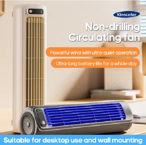 Rechargeable Cooling Ace Air Conditioner Portable Air Cooling Fan w/ 3 Speeds UK