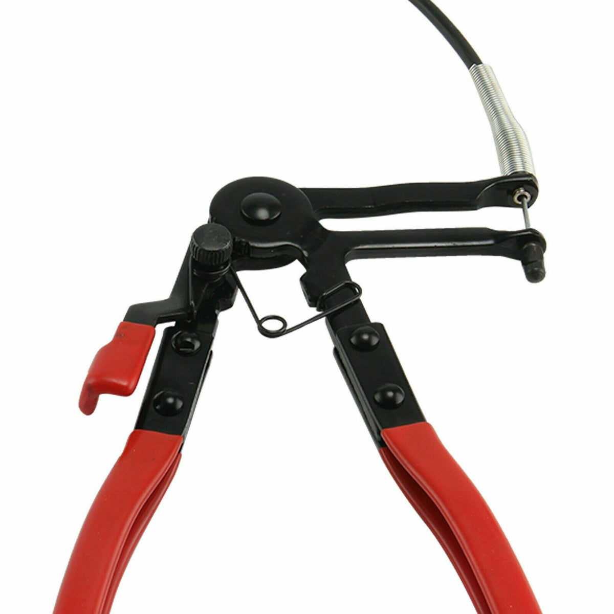 Hose Clip Pliers – Long Reach | 18–55mm | Ratchet Lock | Flexible Cable | Grip