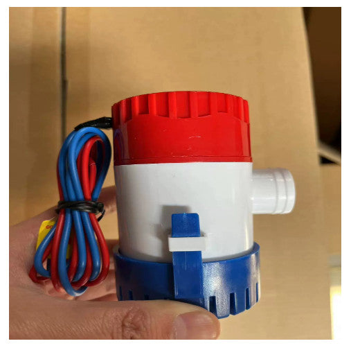 1100GPH Marine Bilge Pump Submersible Water Pump DC 12V Electric Yacht Boat UK