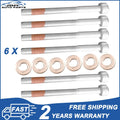 6pcs Injector bolts & Washers Seals Set For Mercedes Benz Sprinter A0009902907