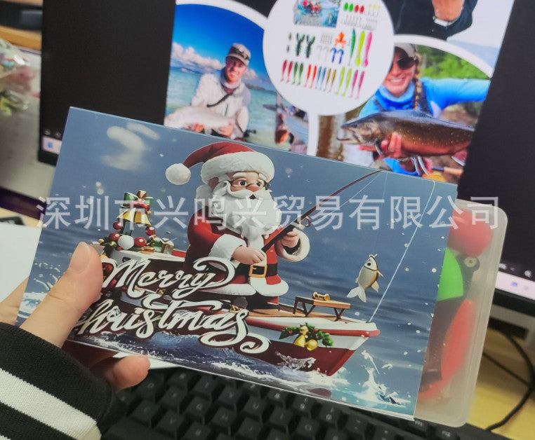 2026 Christmas Fishing Advent Calendar 24 Days Fishing Lure Countdown Calendar