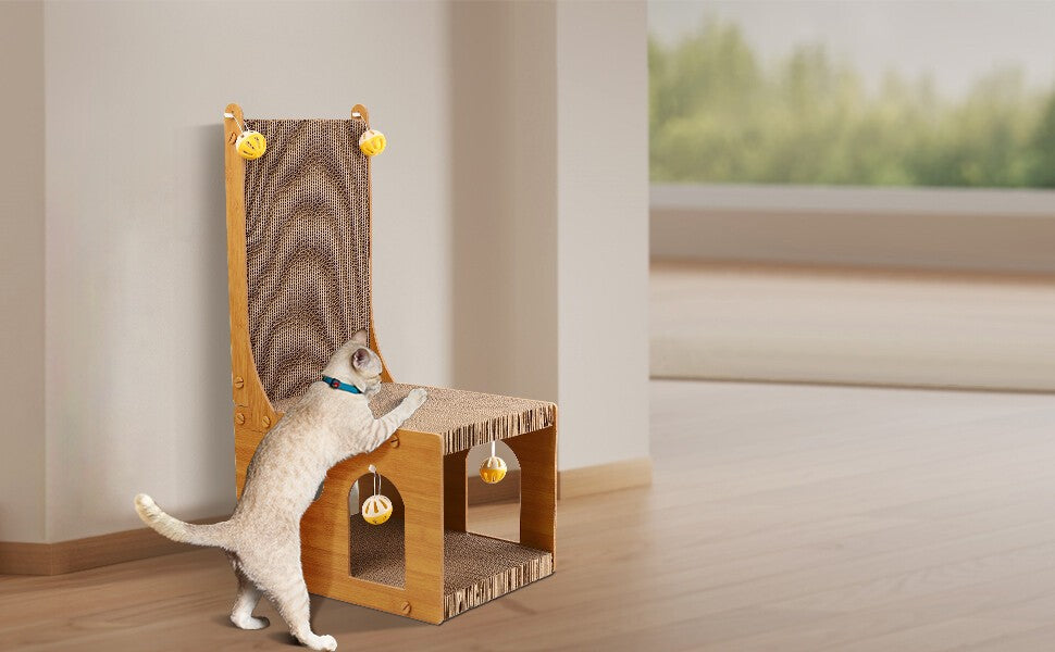 Tall Cat Scratching Post & Activity Center