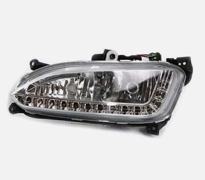 Left LED DRL-Daytime Running Light Fog Lamp-For Hyundai / IX45 Santa Fe 2013-15