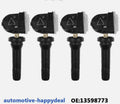 4x TPMS Valve and Sensor Genuine For Vauxhall Mokka Viva Tyre Pressure 13598773