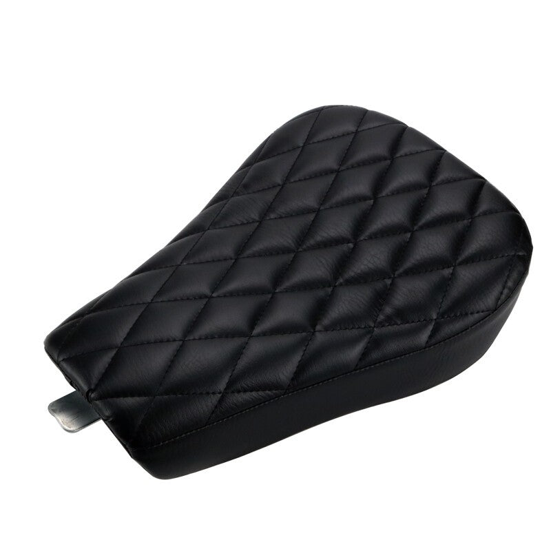Front PU Leather Saddle Driver Solo Seat Cushion for Harley Sportster XL1200 883