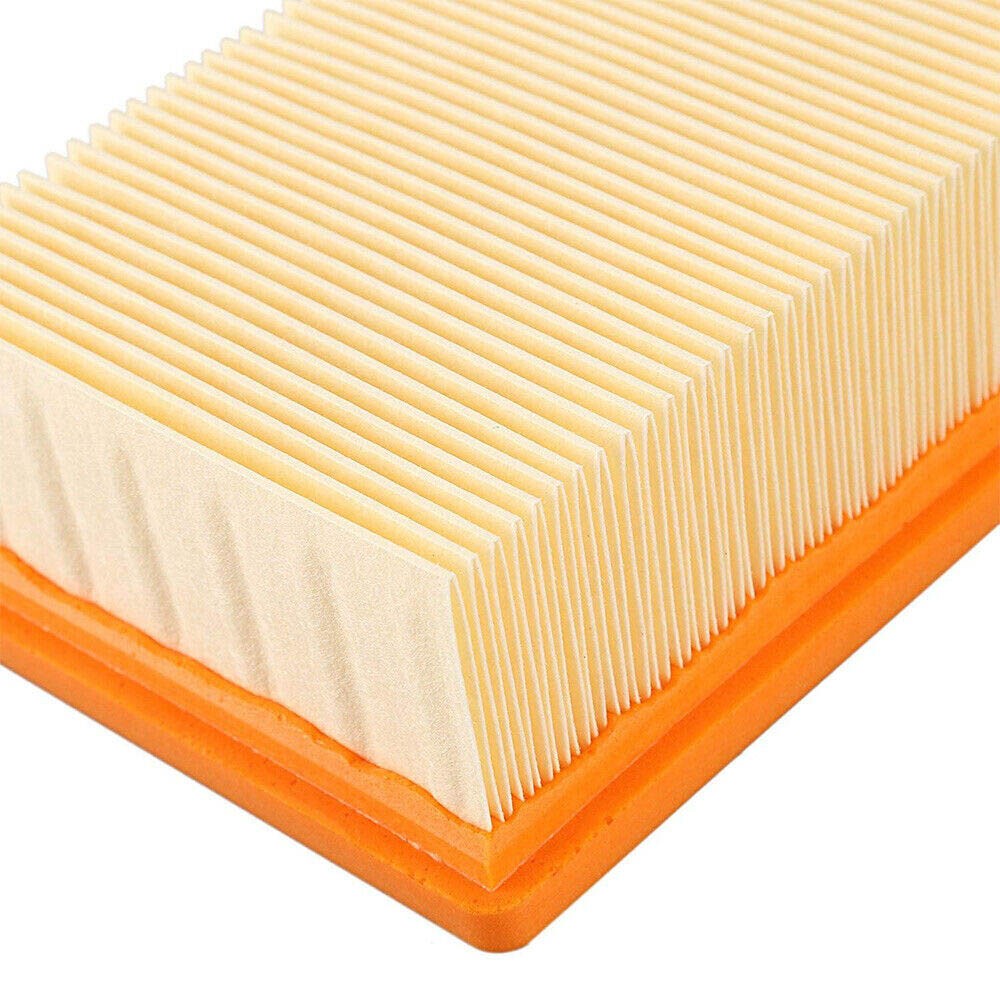 4Pcs Flat-Pleated Filter For Karcher WD4/WD5/WD6/MV4/MV5/MV6 Vacuum Cleaner Tool