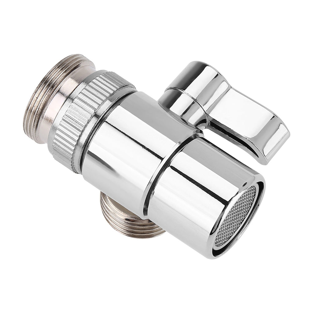 GH Water Tap Diverter Valve Sink Splitter Adapter For Kitchen & Bathroom Faucet