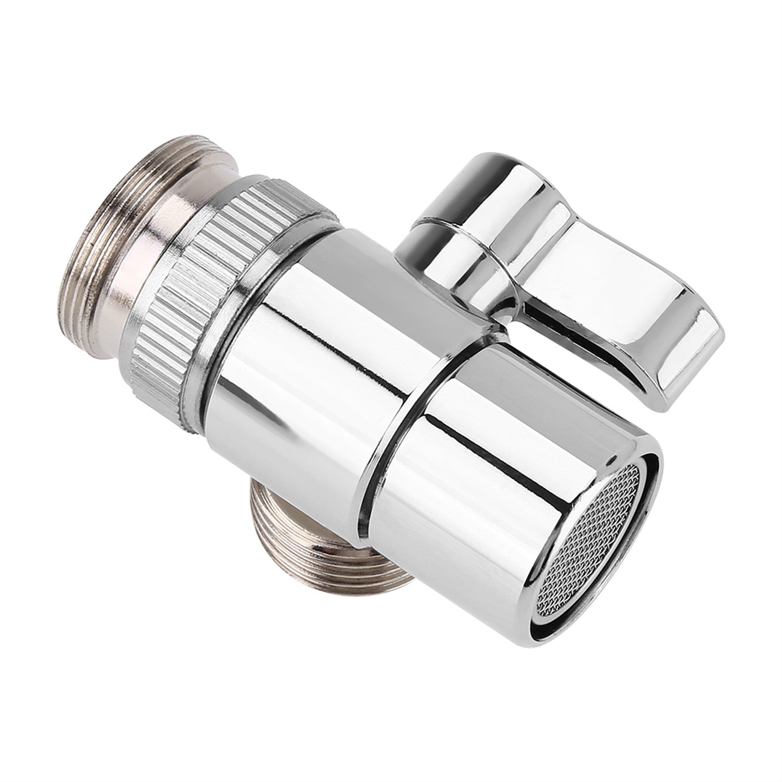 GH Water Tap Diverter Valve Sink Splitter Adapter For Kitchen & Bathroom Faucet