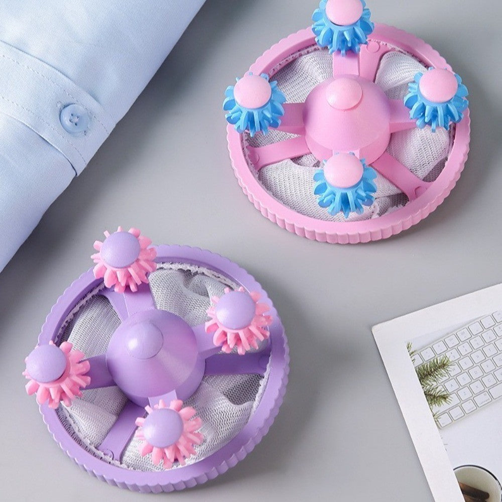 3pcs Reusable Laundry Pet Hair Catcher Lint Catcher  for Clothes Color Random