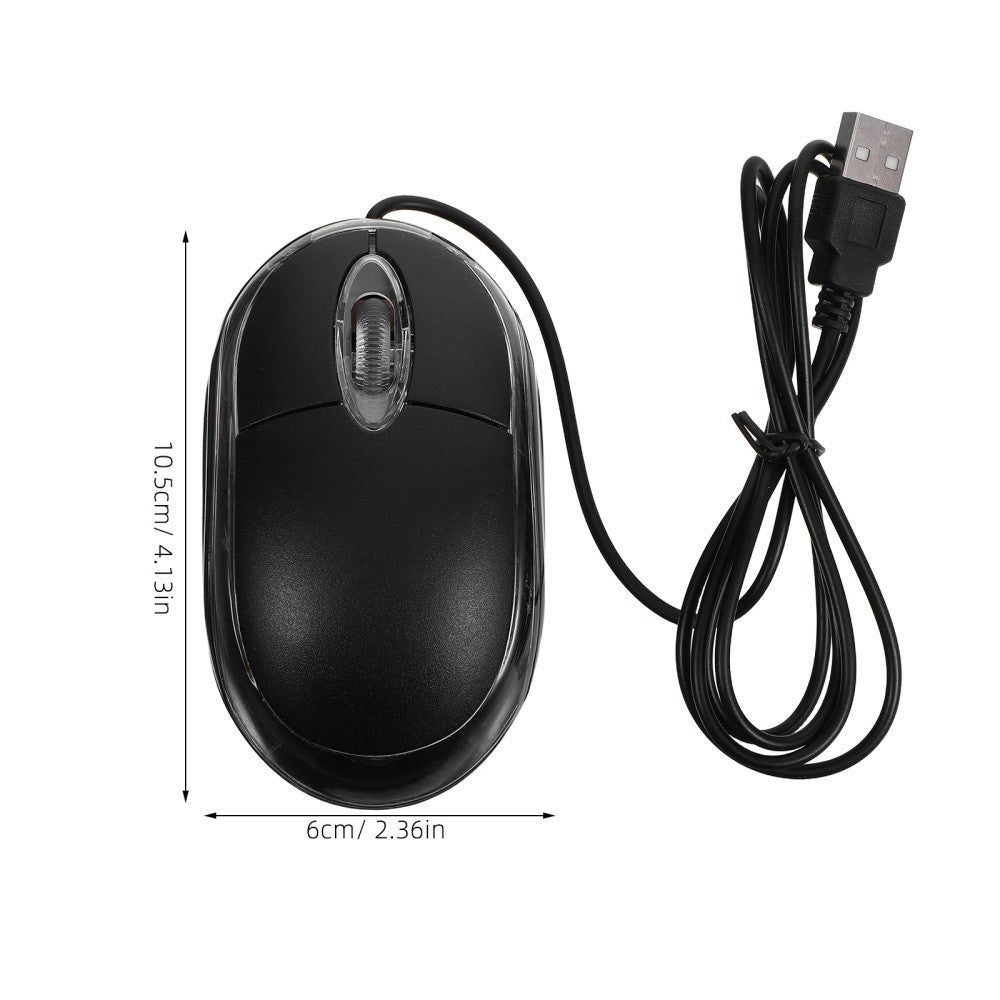 Computer Mouse Usb with  Long Cable Professional Office High Precision