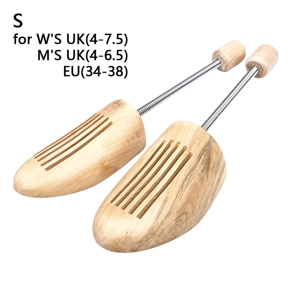 1 Pair of UK 4-13 Men Women Wooden Shoe Stretcher Trees Shoe Shaper Expander