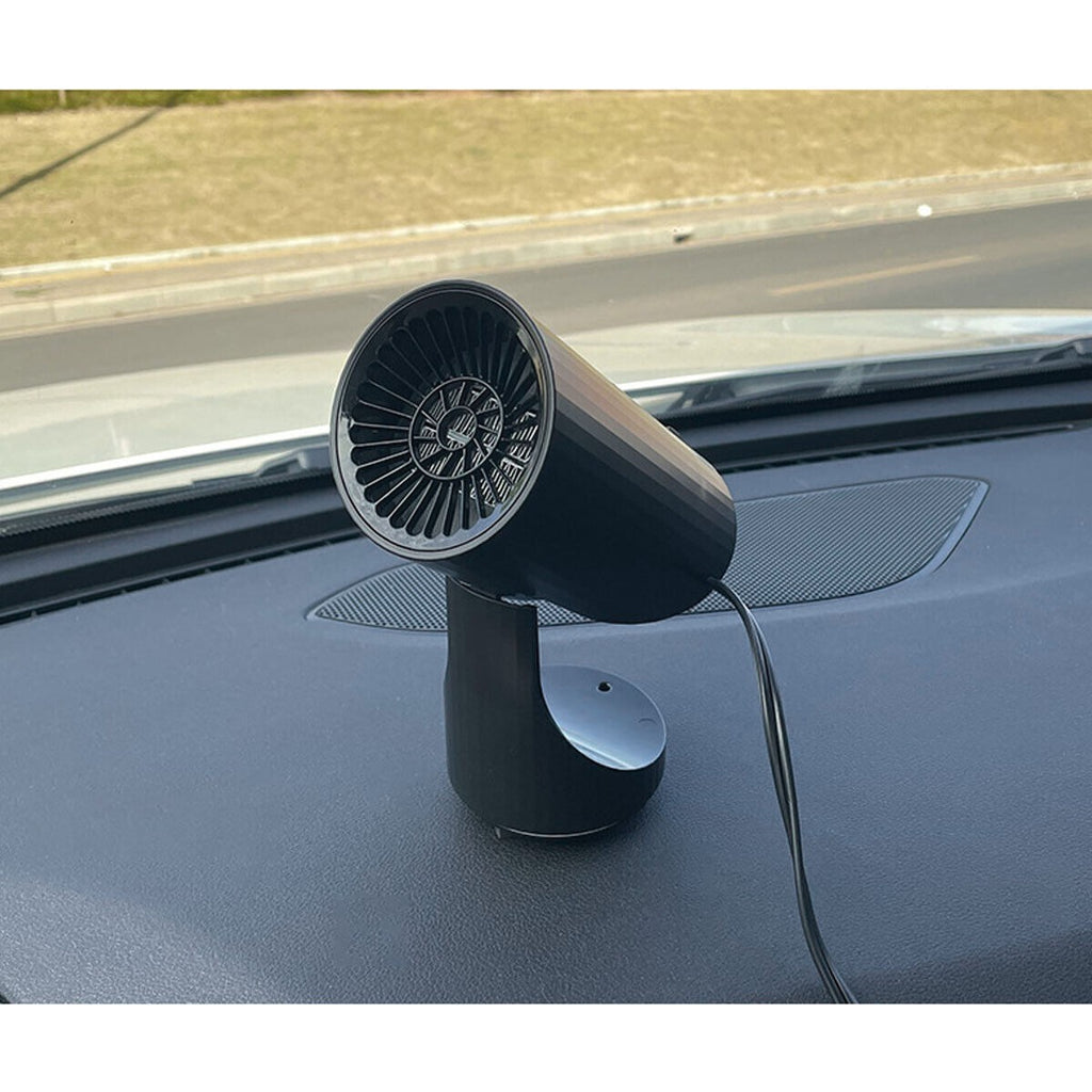 150W Electric Car Heater 12V DC Heating Fan Defogger Defroster Demister Portable