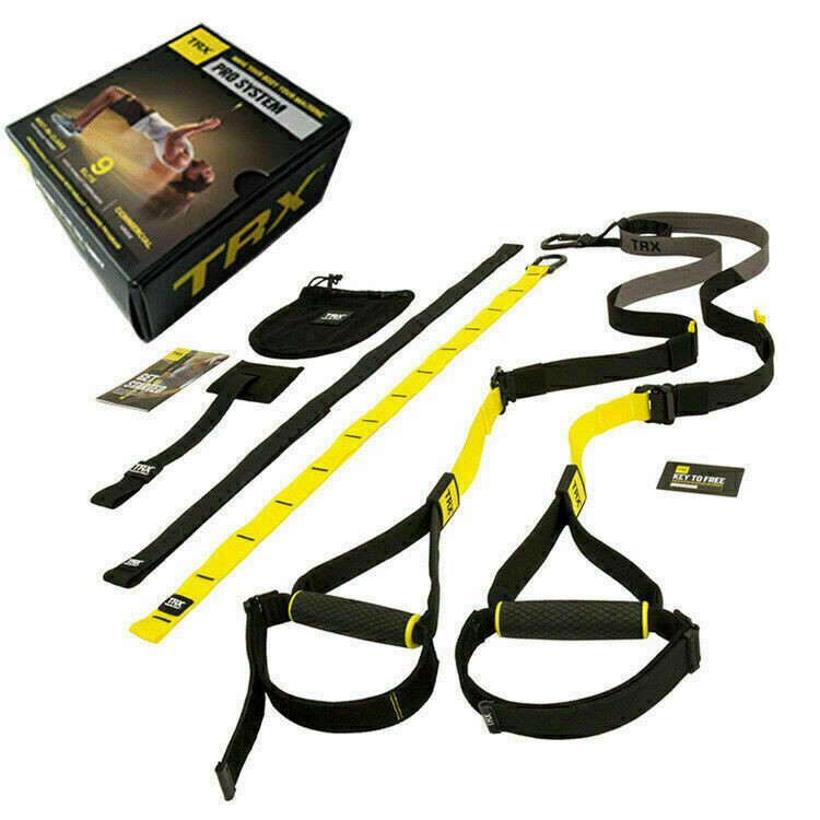 Suspension Trainer Training Straps Body Strength Exercise Fitness Home Gym Kit