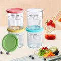 Ice Cream Pint Clear Tubs / Cups For Ninja Creami NC501UK Series - 4 Pack