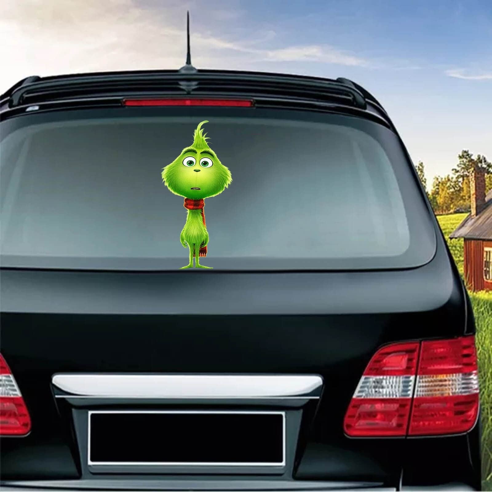 10x Christmas Grinch Sticker Decoration Christmas Car Truck Window Sticker