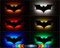 LED Wall Light Superhero Bat Signal Gaming Bedroom USB Neon Night Lamp Decor
