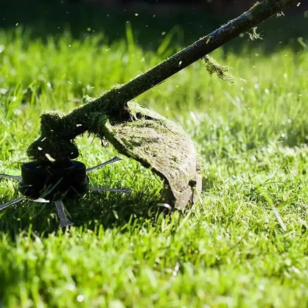 6" Grass Strimmer Head Trimmer Brush Steel Wire Wheel Garden Weed trimmer UK