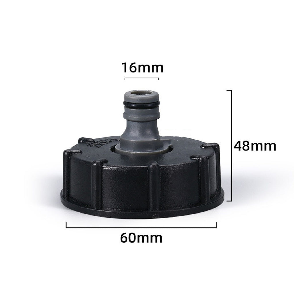 2* Storage Tank Fitting For IBC Adapter Connector Hose Lock Water Pipe Tap