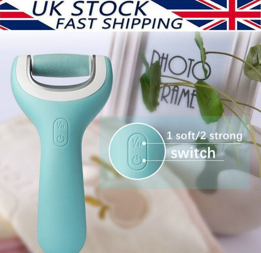 Scholl Velvet Smooth Pedi Crystals Electric Foot File Hard Skin Remover Comfort