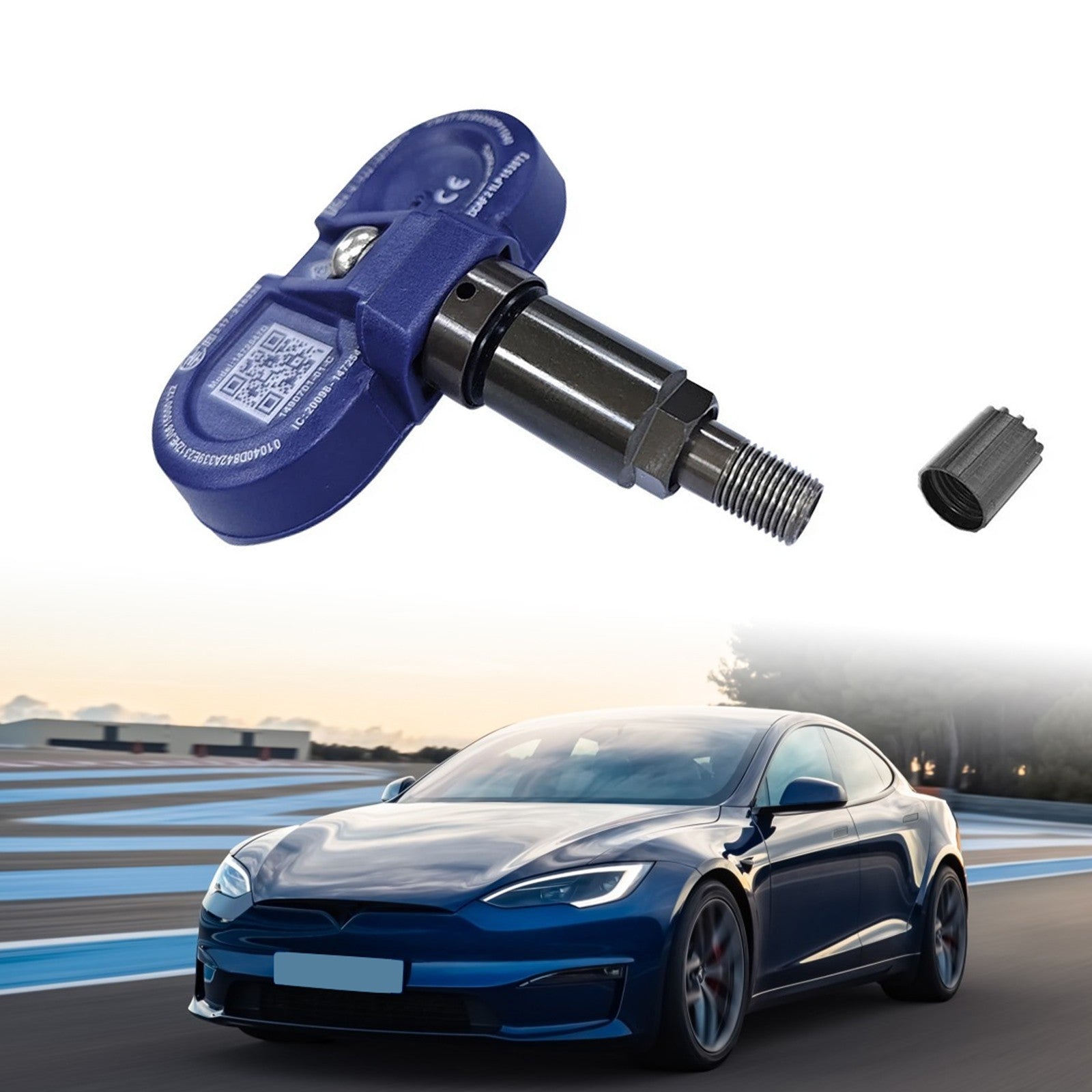 4Pcs Bluetooth TPMS Tire Pressure Sensor 1490701-01-C For Tesla Model 3 S X Y