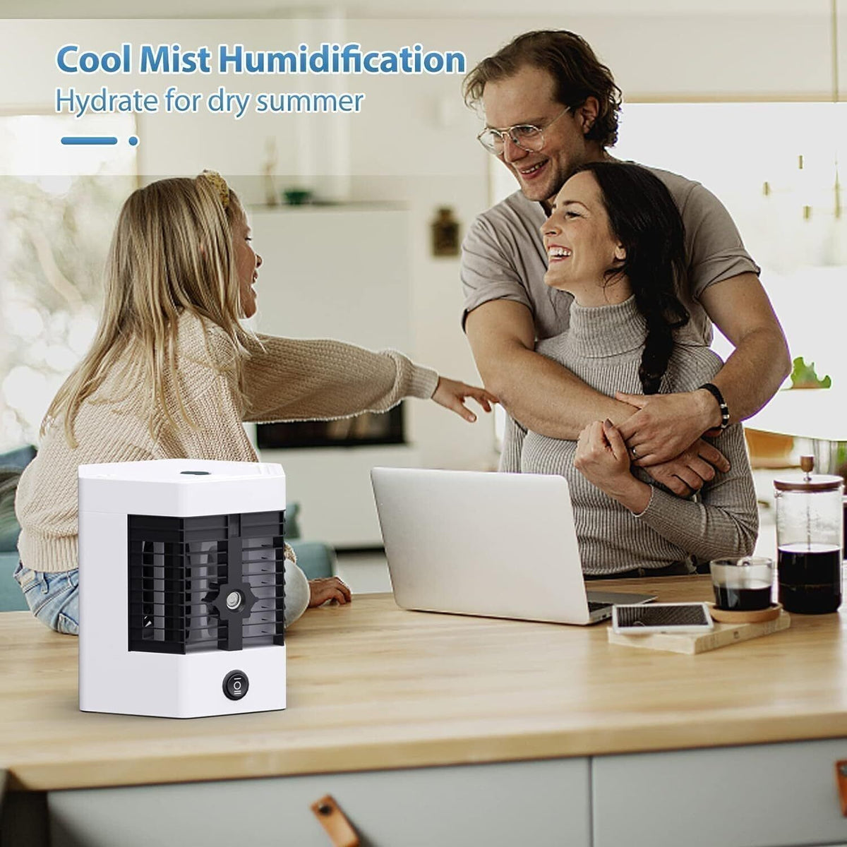 Air Cooler Fan Evaporative Ice Cold Cooling Air Conditioner Humidifier Portable-