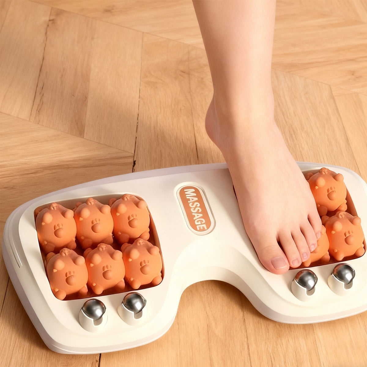 Foot Massager Roller Feet Acupressure Point Massage Pain Relief Relax Roller Leg