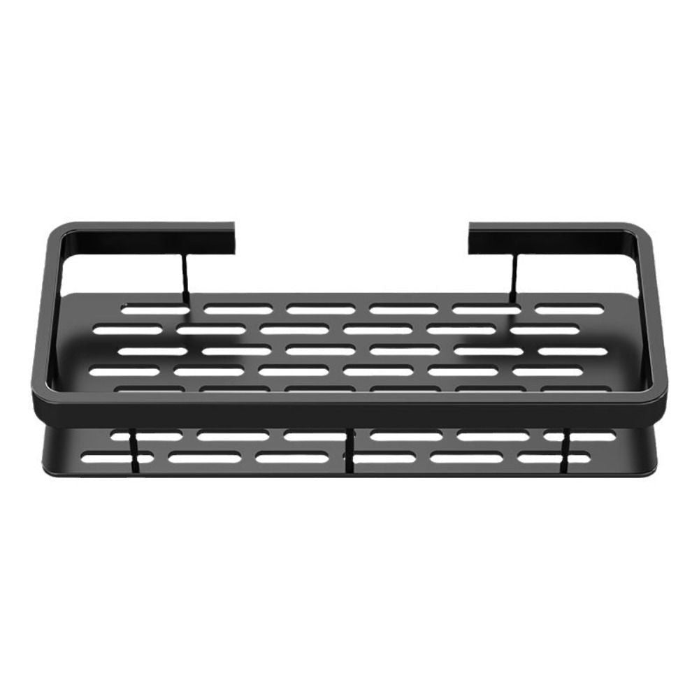 Wall Mount Aluminum Storage Shelf Bathroom Shower Kitchen Organizer Rack