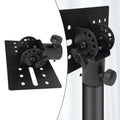 New Adapter Top Cap Rotatable Metal Mounting Speaker Stand Adapter Speaker Stand