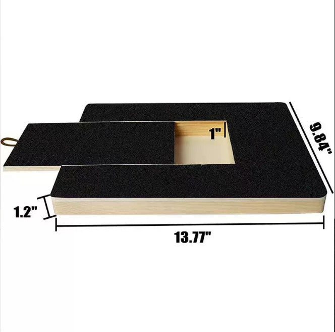 Dog Nail Scratch Board with Treat Box Pet Nail File Training Pad For All Dogs