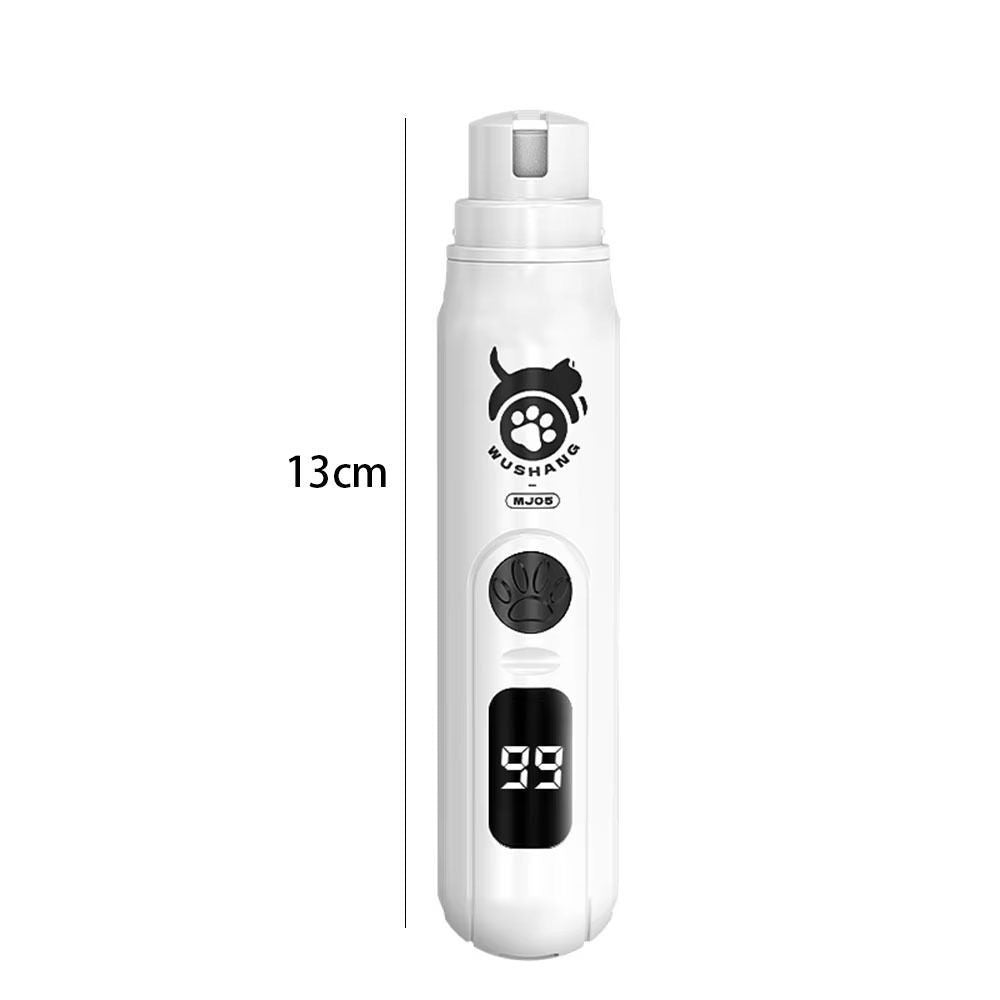 LED Light Electric Dog Nail Clippers Pet Nail Clipper  Cat Paws Care