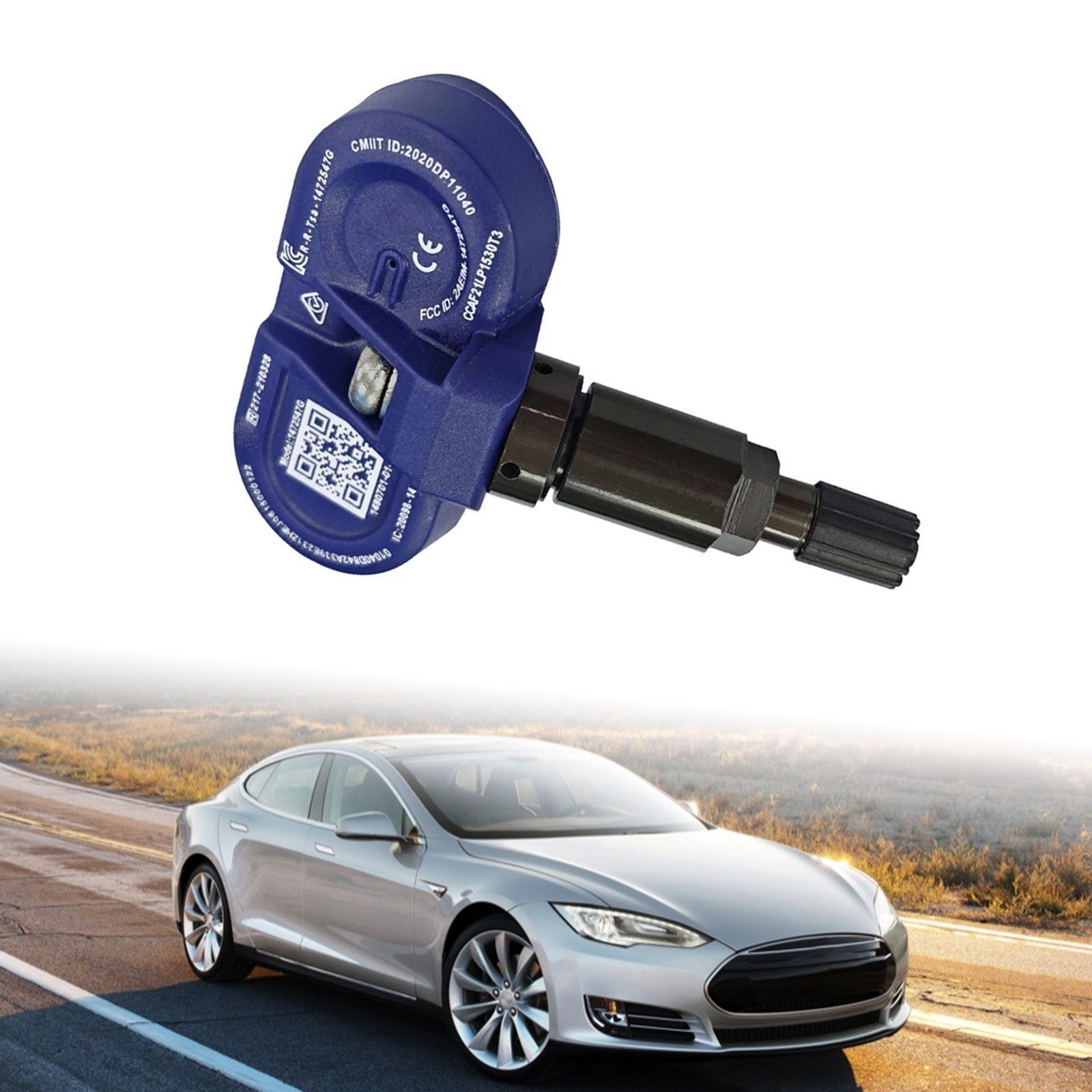 4Pcs Bluetooth TPMS Tire Pressure Sensor 1490701-01-C For Tesla Model 3 S X Y