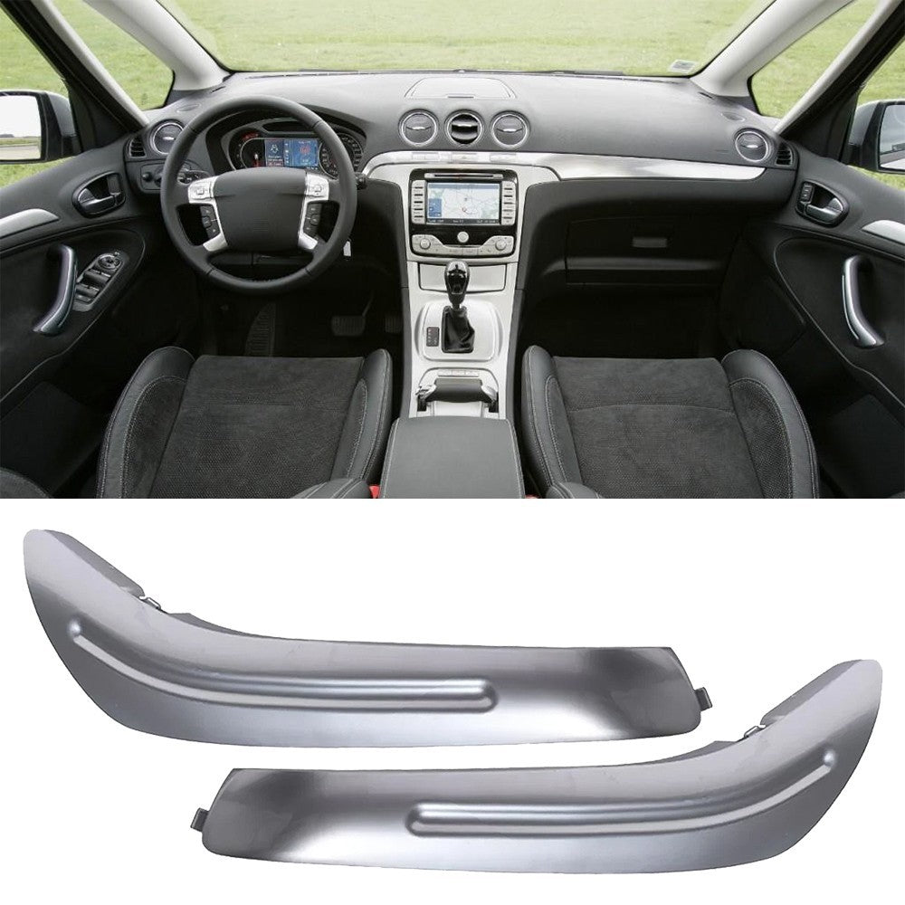 L+R ARMREST FRONT DOOR HANDLE COVER INSERT BEZEL FOR FORD GALAXY MK3 1475334 UK