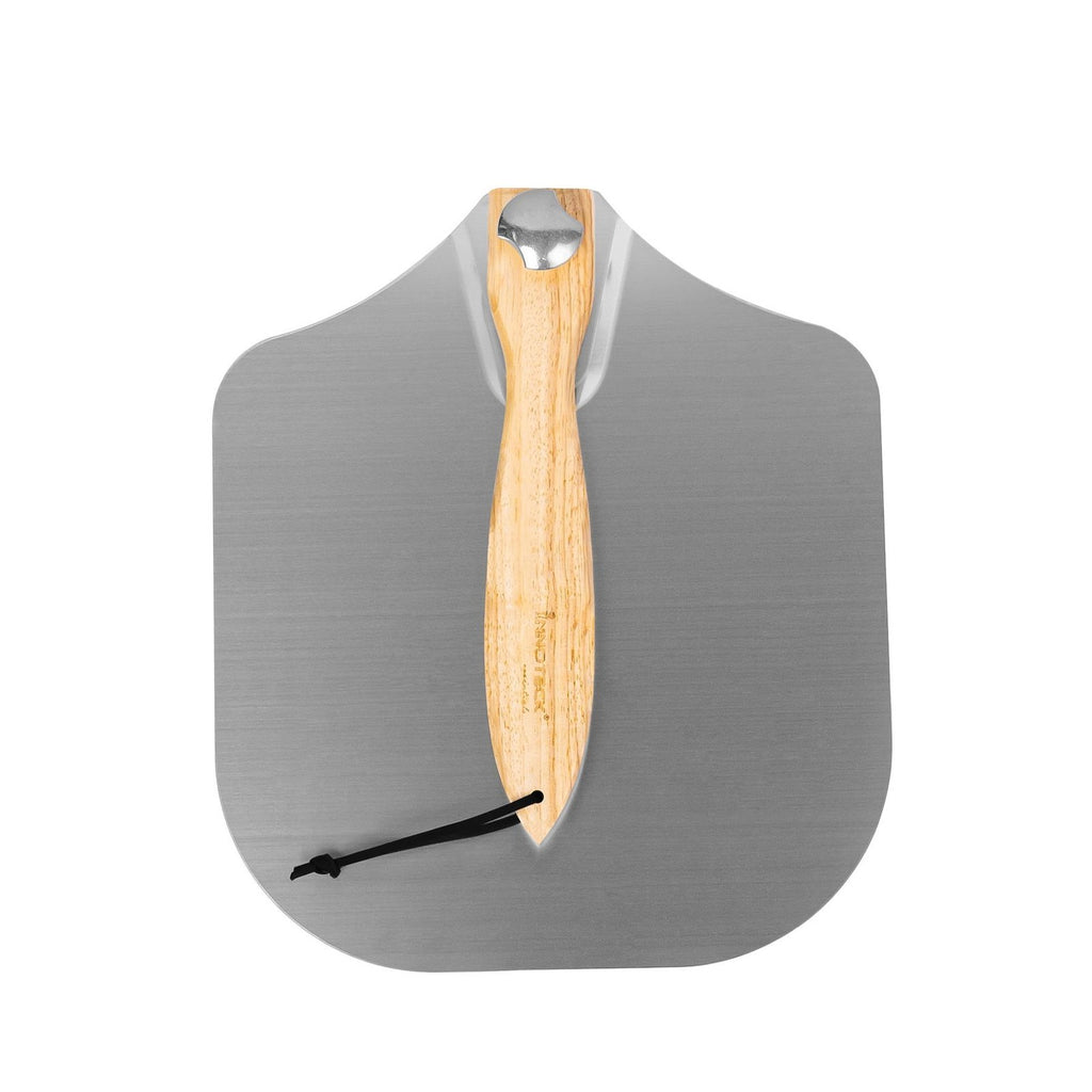 Pizza Peel 12 Inch Aluminium 12" Pizza Paddle with Foldable Handle