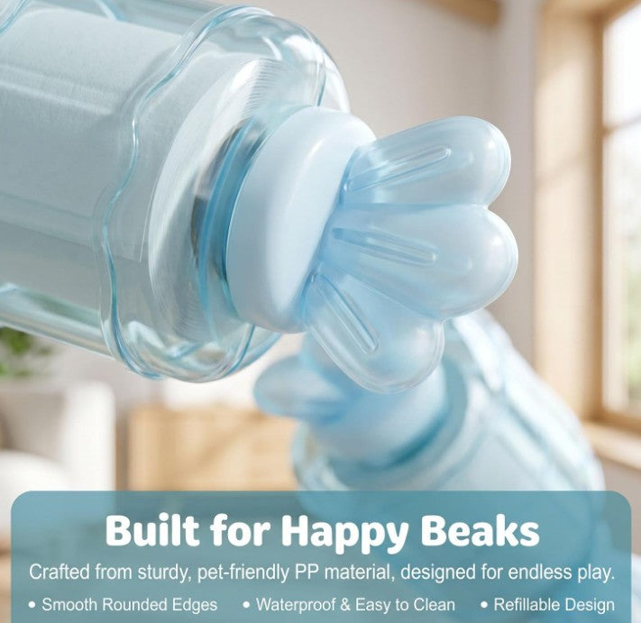 Bird Shredding Toys for Parrots,Interactive Rolling Paper Play Accessory