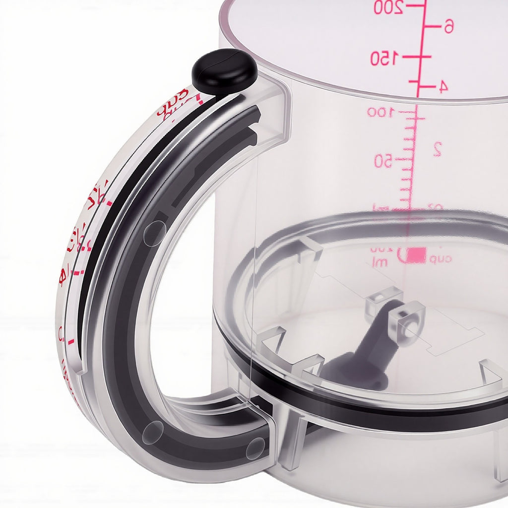 2x Adjustable Measuring Cup Multi Function 4 In 1 Measuring Cup With NEW
