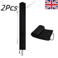 2x Heavy-Duty Waterproof Rotary Washing Line Cover with Zip Airer Protection