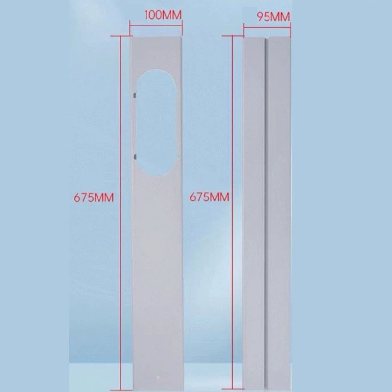 Portable Air Conditioner Window Adjustable Slide Plate Exhaust Hose Adapter UK