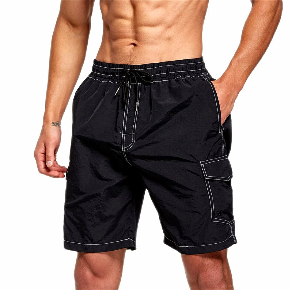 Summer Men's Quick Drying Swimming Surf Board Trunks Beach Sports Casual Shorts