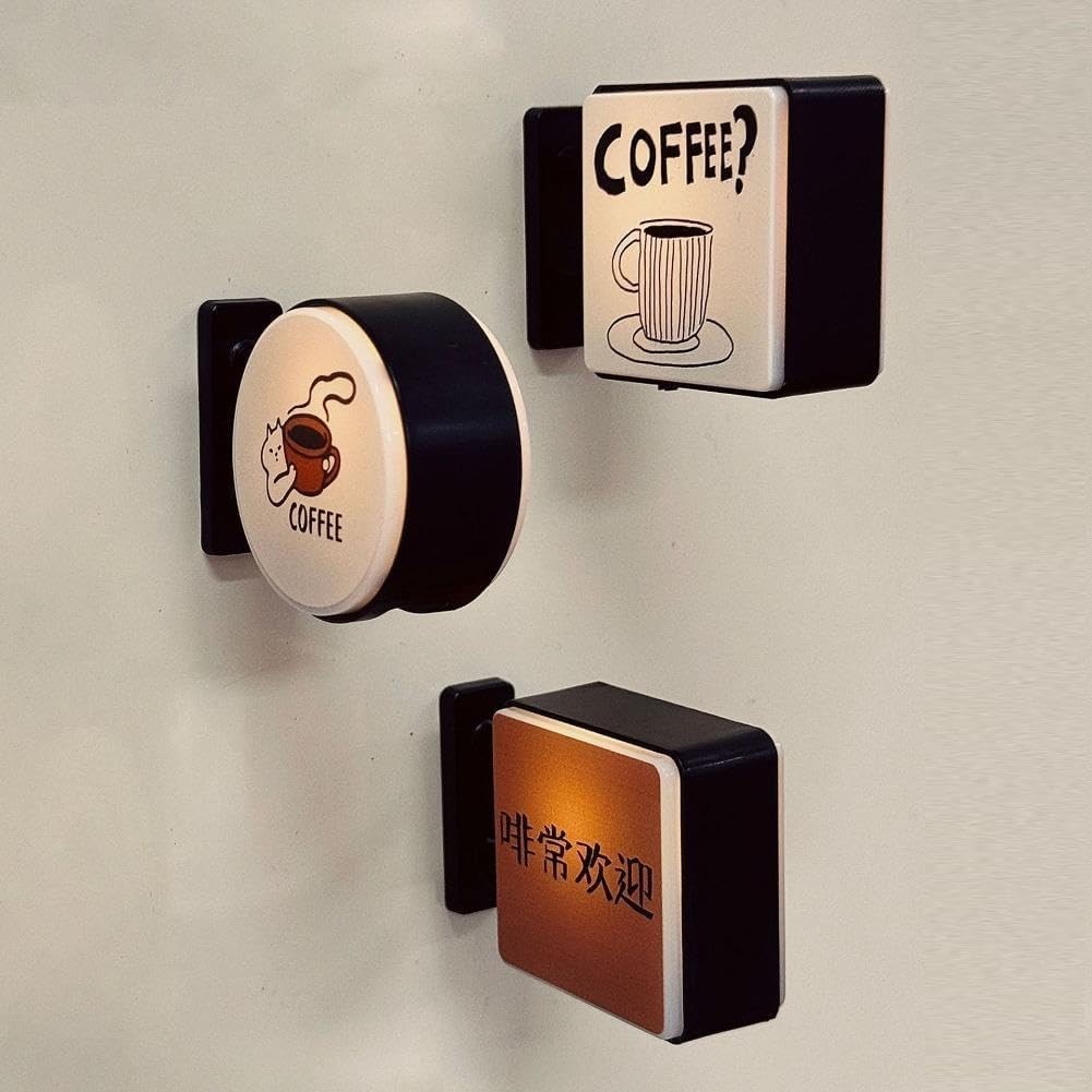 Coffee Magnets For Fridge Lighted Bar Signs Mini Fridge Light Coffee Decor