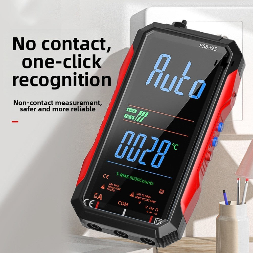 Digital Multimeter FS899S With Auto Ranging And For Rechargeable Battery USB