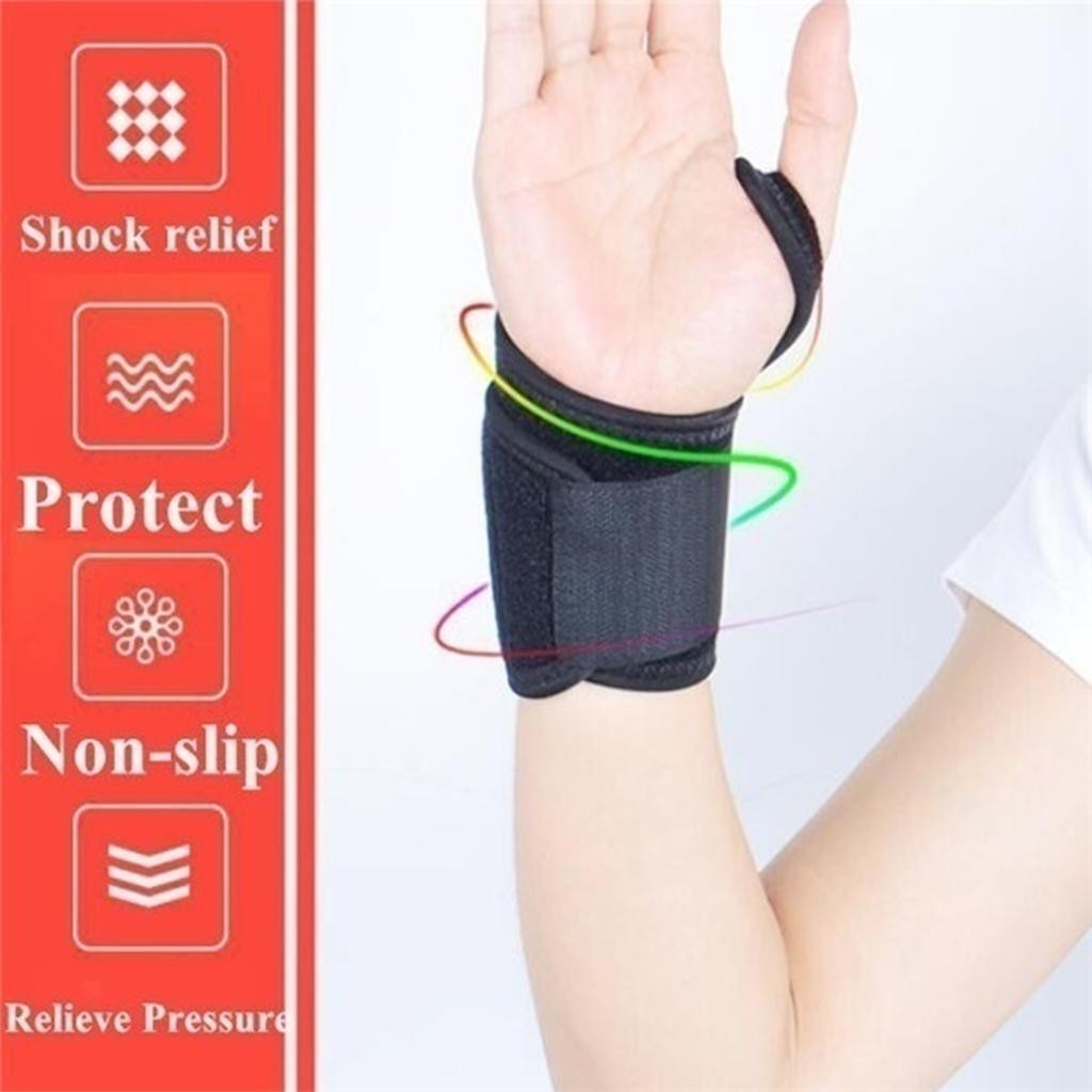 Pair Self Heating Wrist Support Strap Band  Wrist Brace/Hand Support