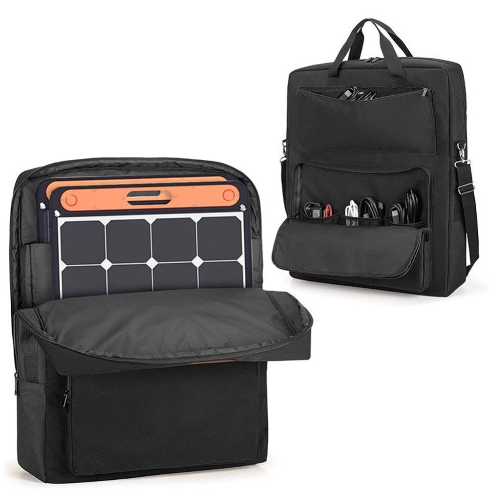 Travel Bag for Jackery Solar Panels with Protective Padding and Extra Storage